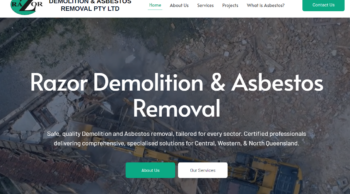 Razor Demoliton & Asbestos Removal Home Page